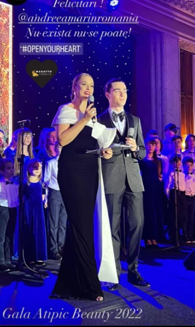 Andreea și fiul lui Ștefan Bănică