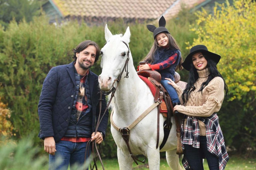 Denis Ștefan este un tată fericit