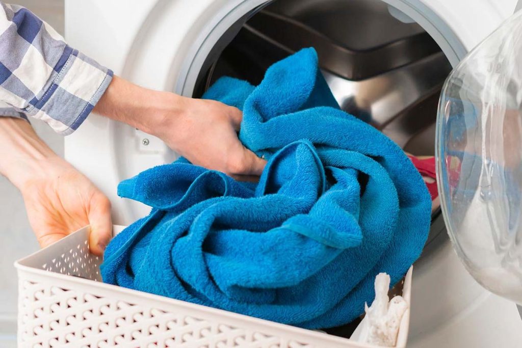 Truc pentru spălarea prosoapelor