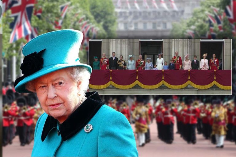 Ținute spectaculoase la Jubileul de Platină al Reginei Elisabeta a II-a. Cum a apărut suverana la balcon