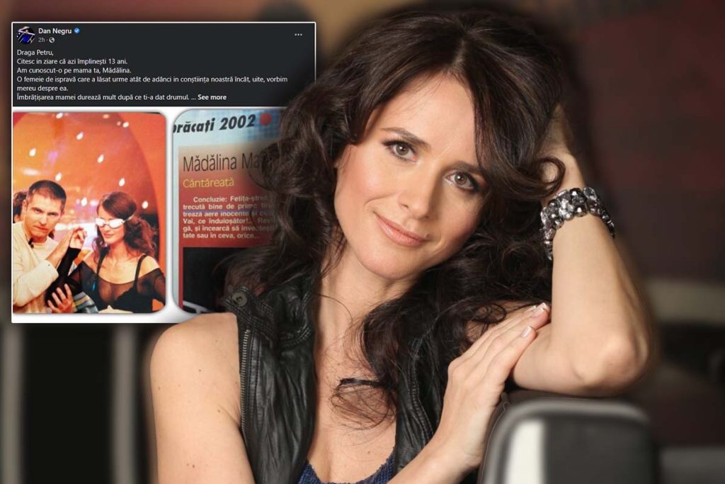 Fiul Mădălinei Manole a împlinit 13 ani