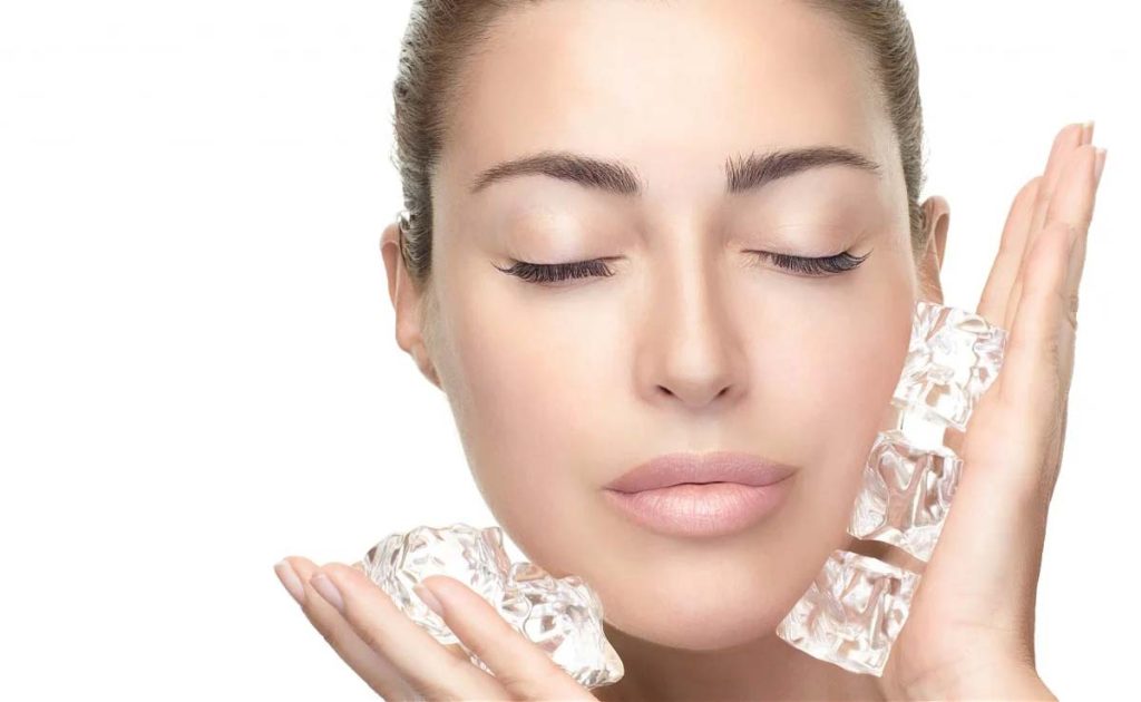 Masajul cu gheață pentru față