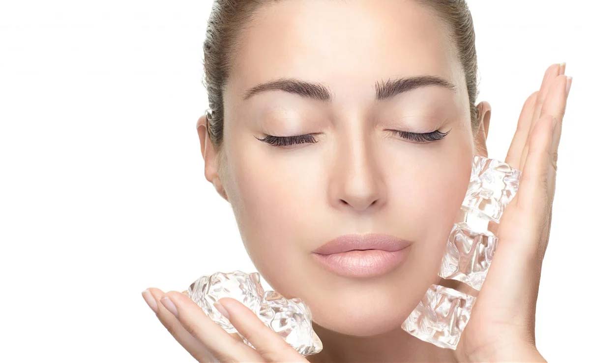 Masajul cu gheață pentru față