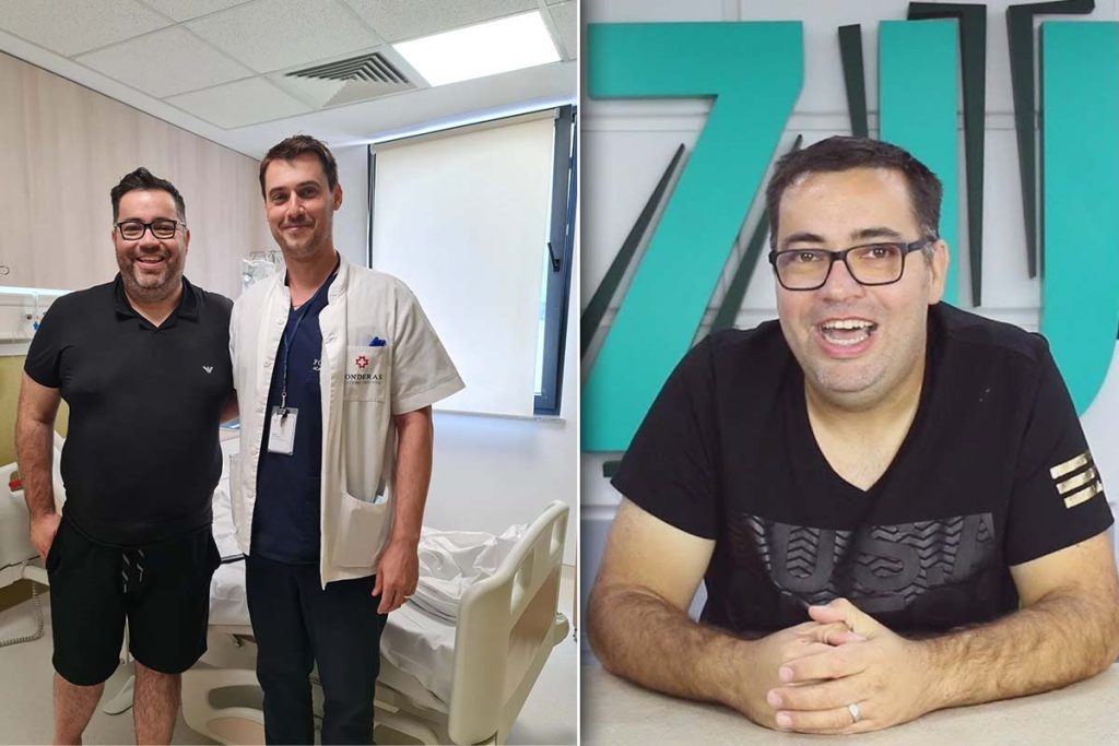 Răzvan Popescu operația de micșorare a stomacului