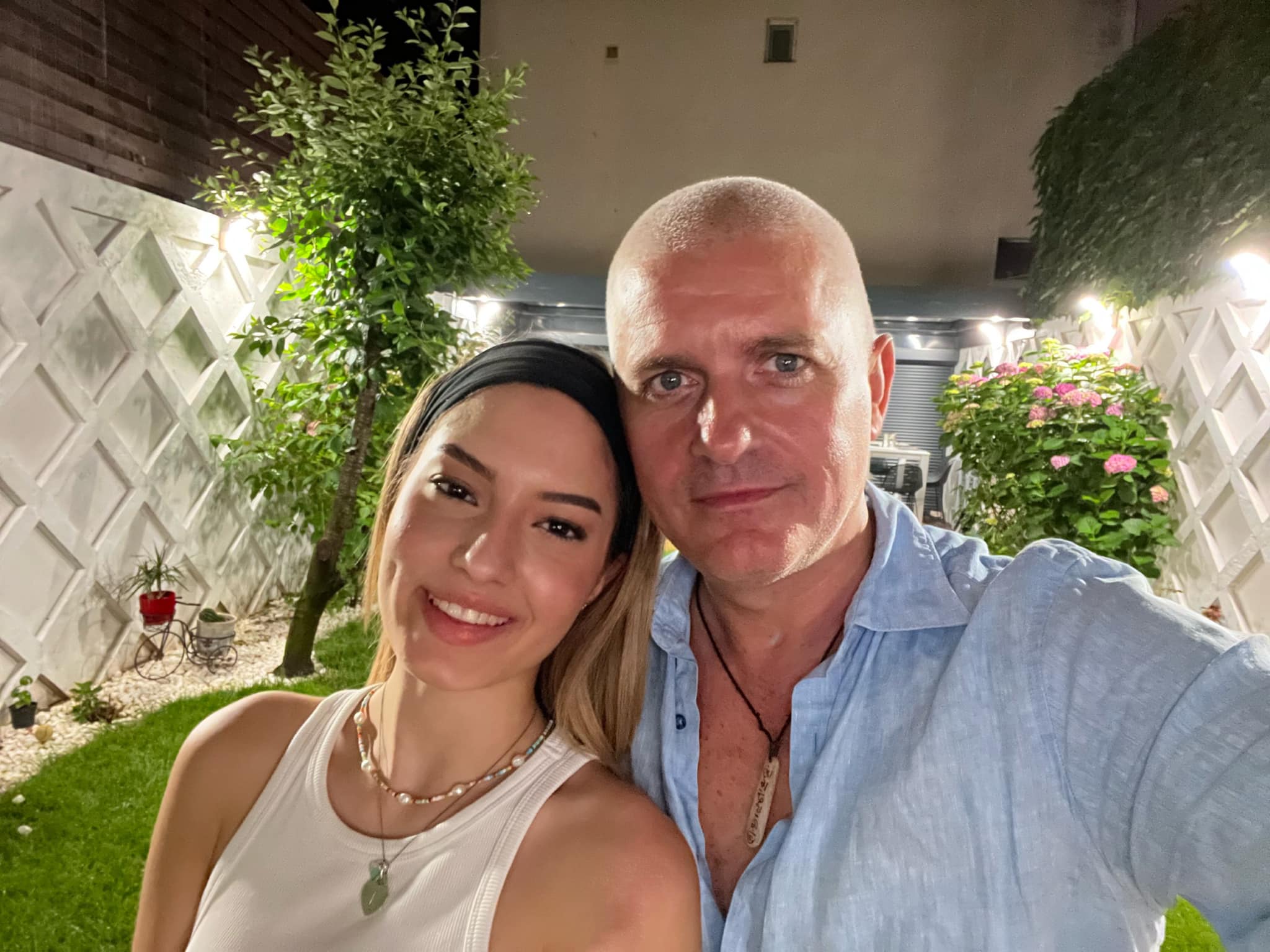 Virgil Ianțu, alături de fiica sa