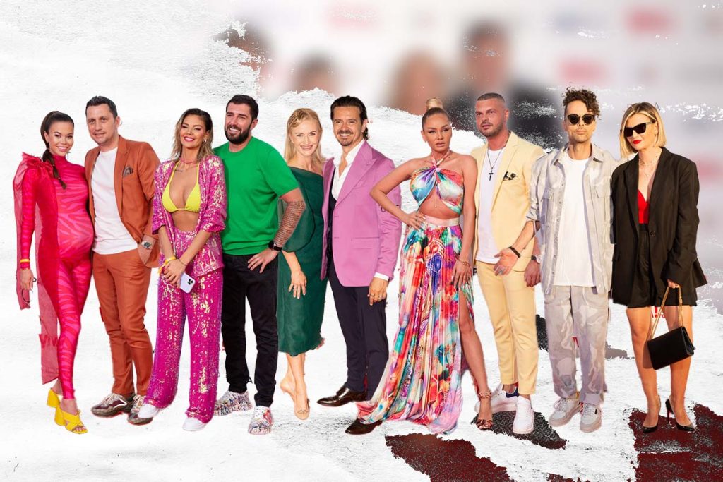 Ținute spectaculoase la petrecerea VIVA