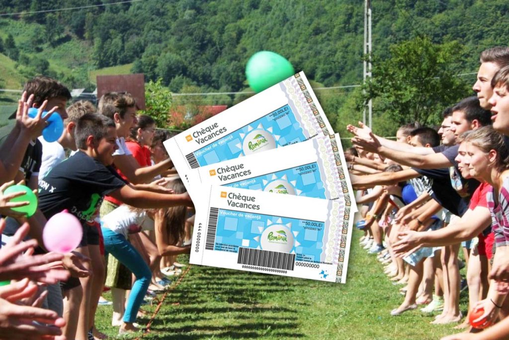 Tabere pentru copii plătite cu tichete de vacanță