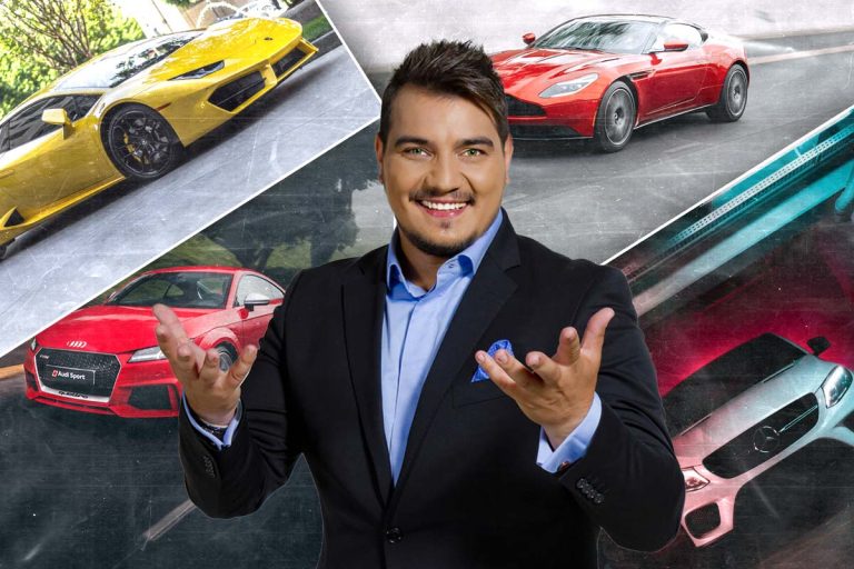 Bursucu este obsedat de bolizii de lux: „Am stat pe bogăție tot timpul în ceea ce privește mașinile. Dacă cumva s-a zgâriat, fac un preinfarct” EXCLUSIV
