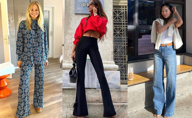 Cu ce poți purta pantalonii evazați. 5 idei și sfaturi pentru o apariție șic
