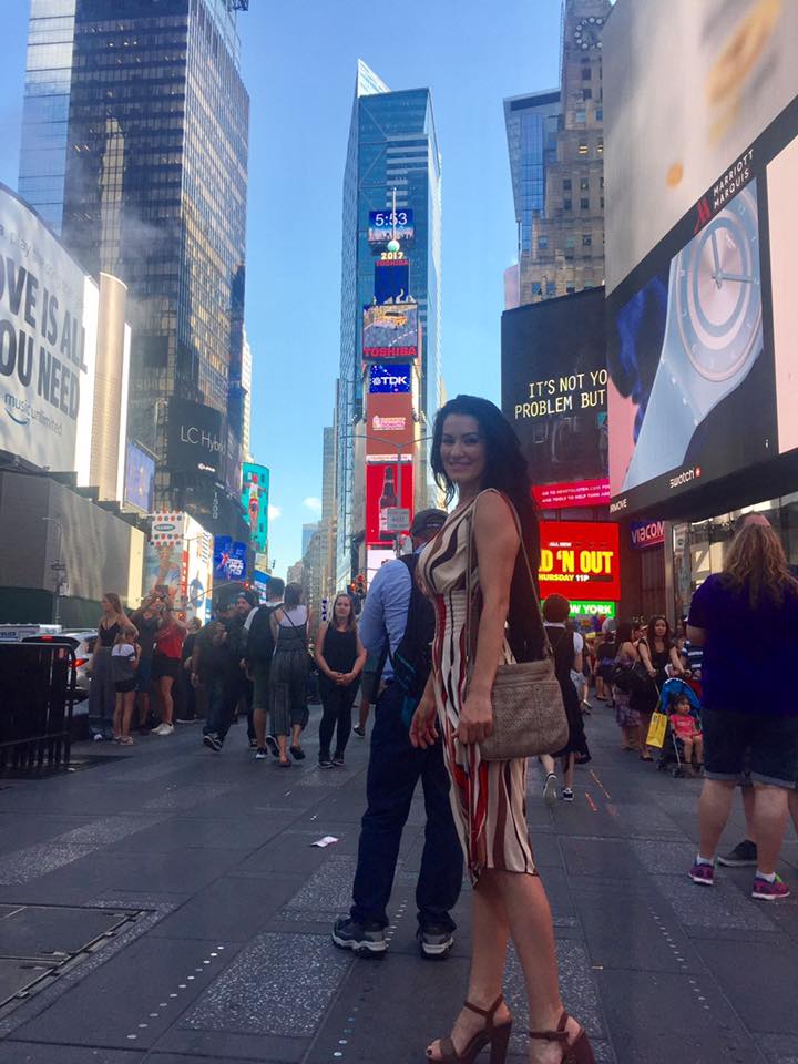 Silvia Lăuneanu, la New York