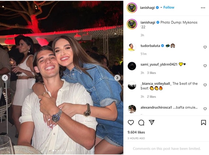 Ianis Hagi și iubita, imagini spectaculoase