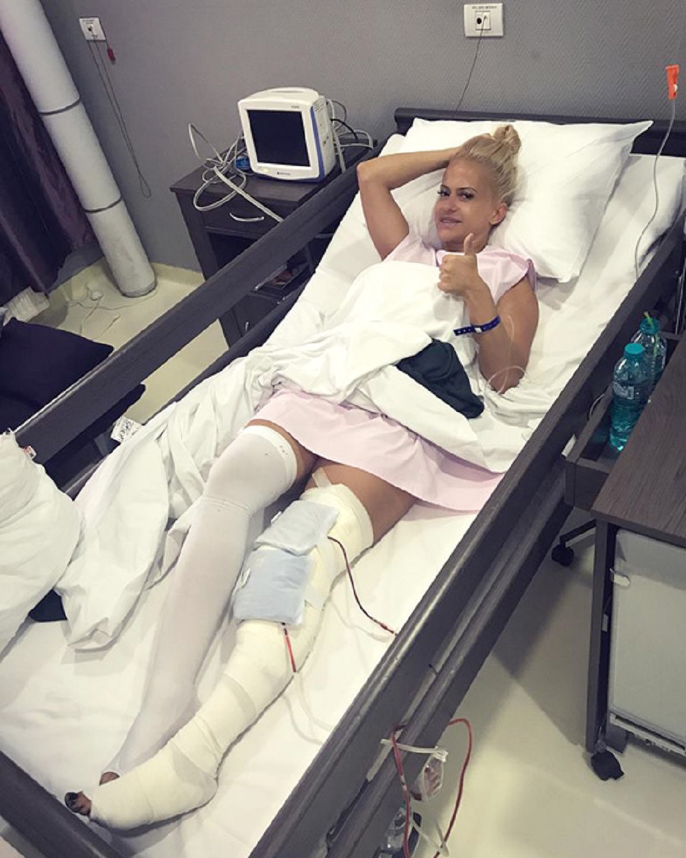 Anda Adam s-a accidentat grav în Dominicană