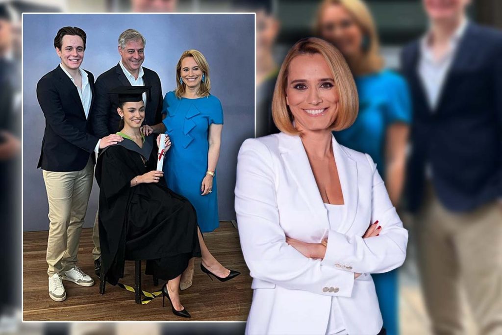 Andreea Esca absolvirea fiicei sale