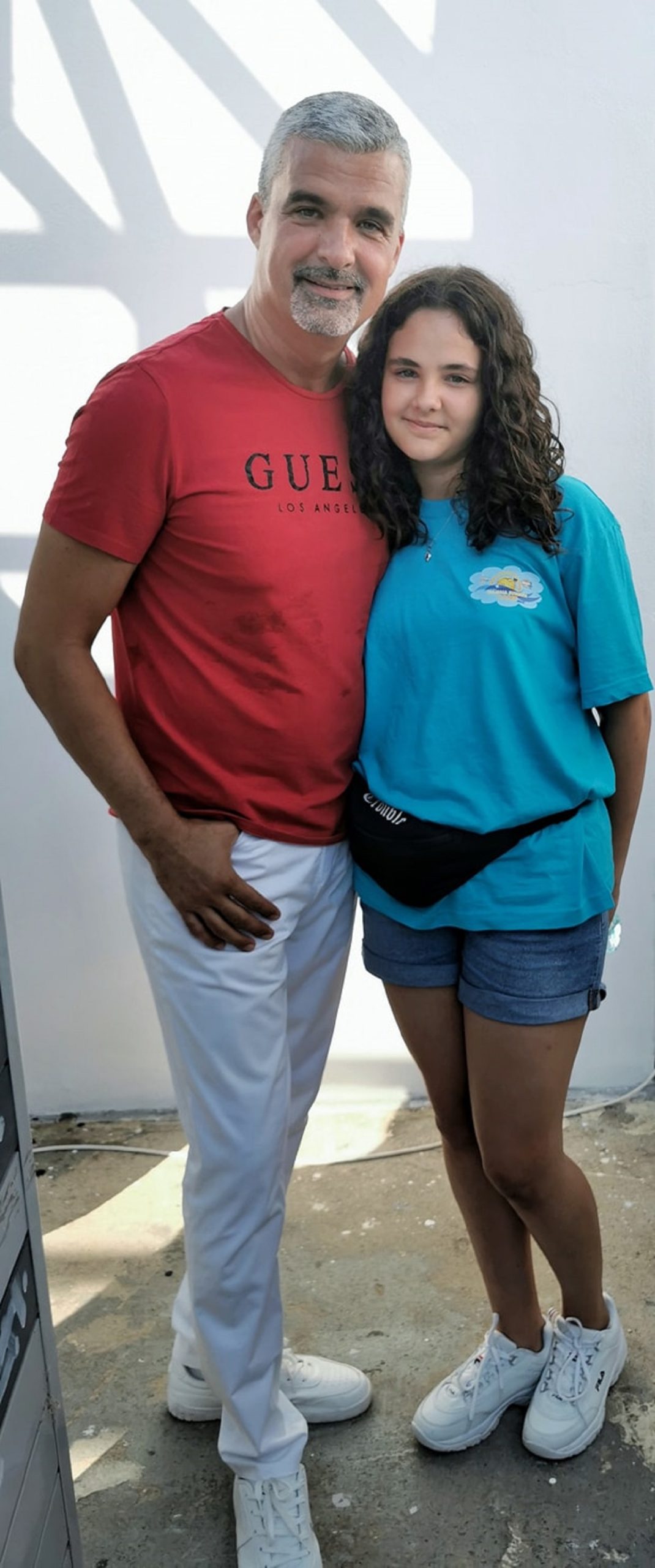 Aurelian Temișan și fiica lui, Dora