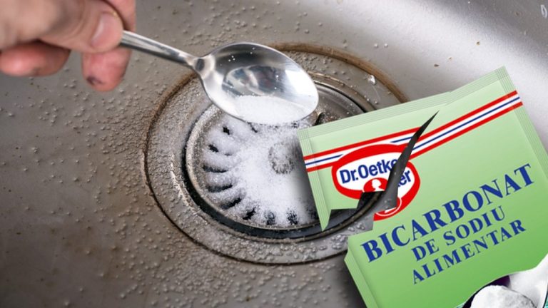 Combinația perfectă cu bicarbonat de sodiu care desfundă orice chiuvetă. De ce alt ingredient banal mai ai nevoie