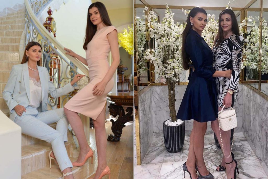 Monica și Ramona Gabor în România