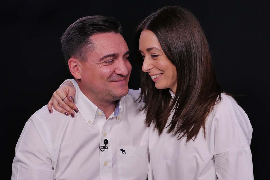 George Buhnici și soția lui, Lorena