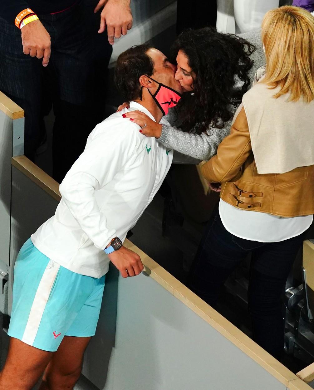Rafel Nadal și soția sa