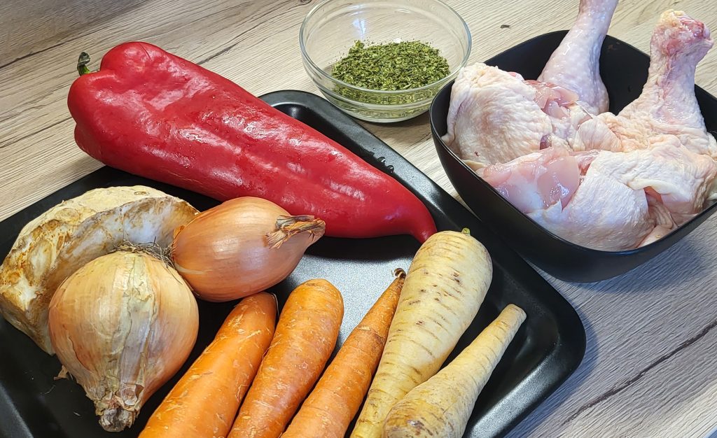 ingrediente ciorbă pui