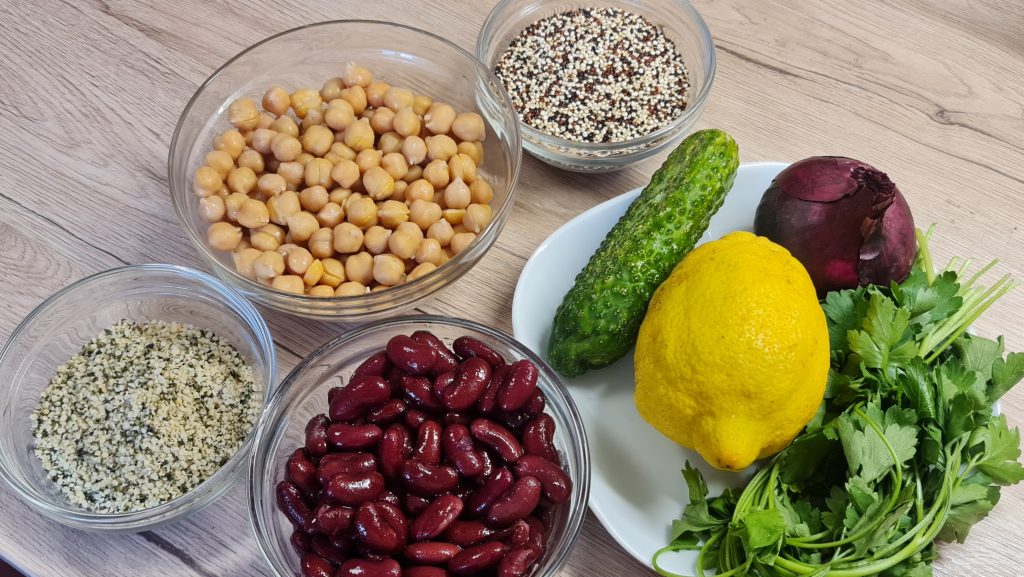 Ingrediente salată quinoa