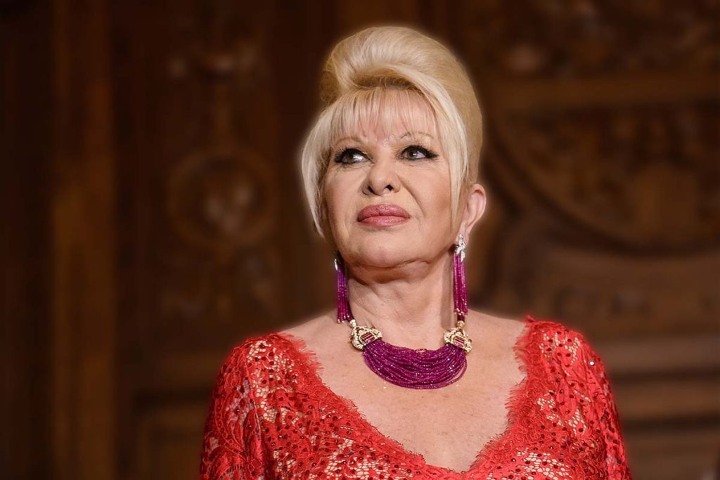 Ivana Trump a fost condusă pe ultimul drum