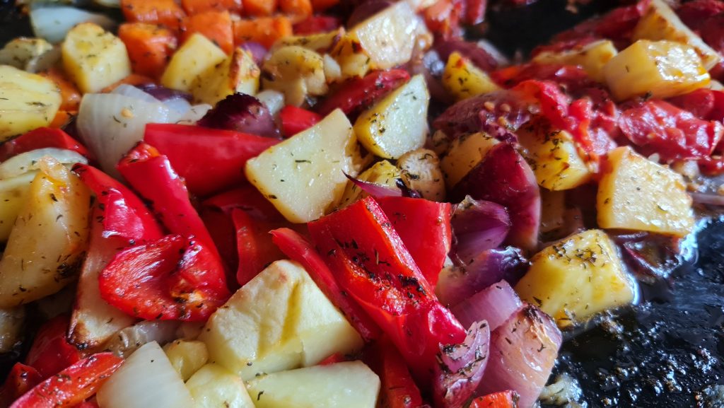 supa crema de legume coapte