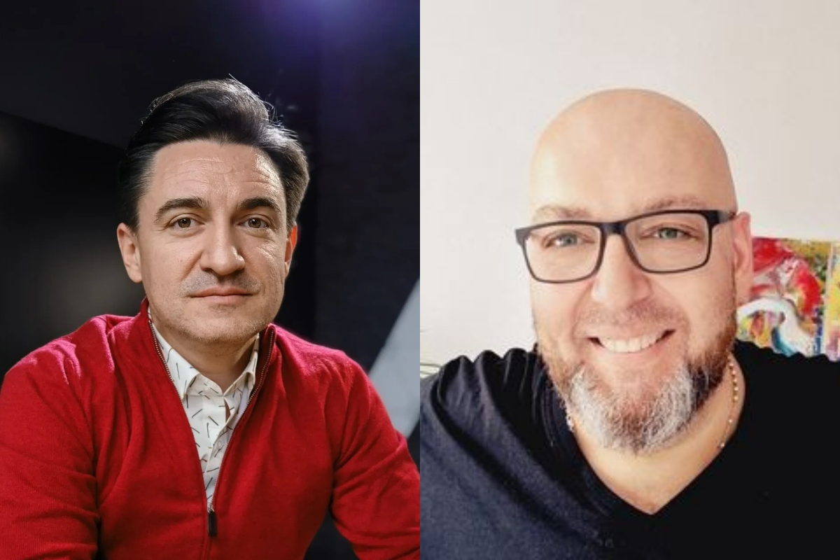 Psihologul Radu Leca si George Buhnici