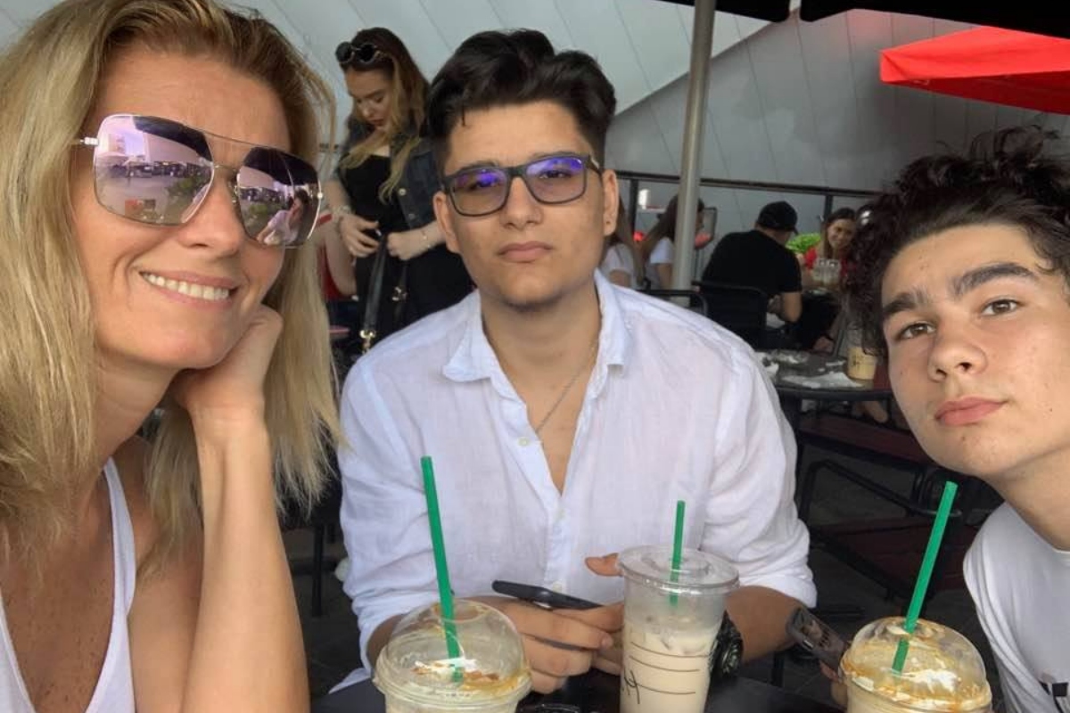 Raluca Guslicov, interviu spumos cu băieții ei, Ralf și Marc