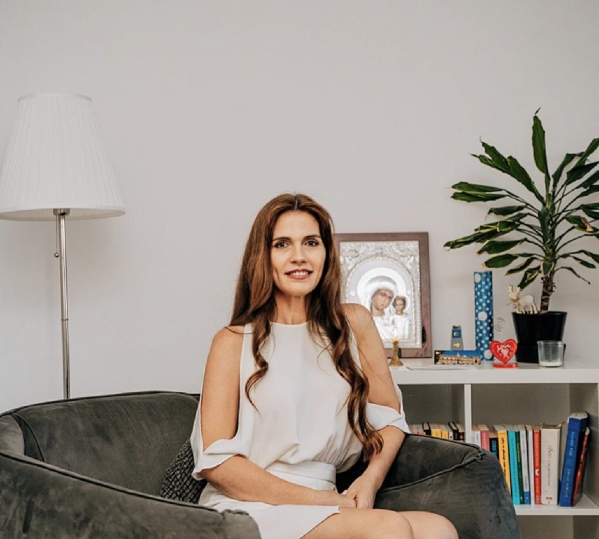 Aida Parascan, la cabinetul ei