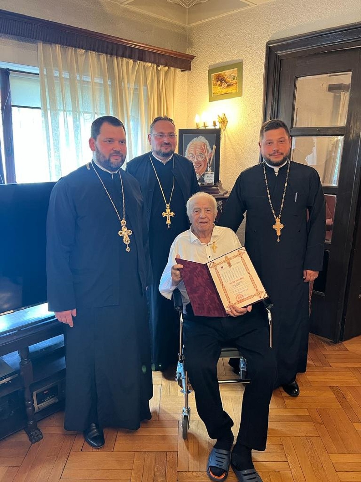 Ultima fotografie cu Alexandru Arșinel, făcută acum două luni