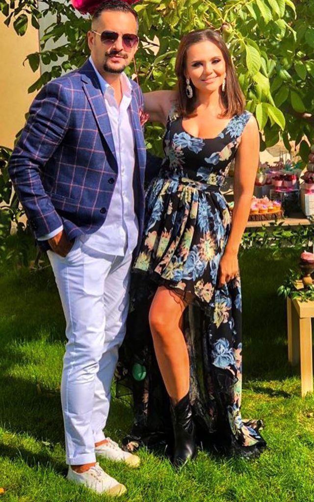 Cristina Șișcanu și soțul ei, Mădălin Ionescu