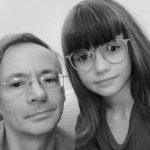 Mihai Albu și fiica lui 