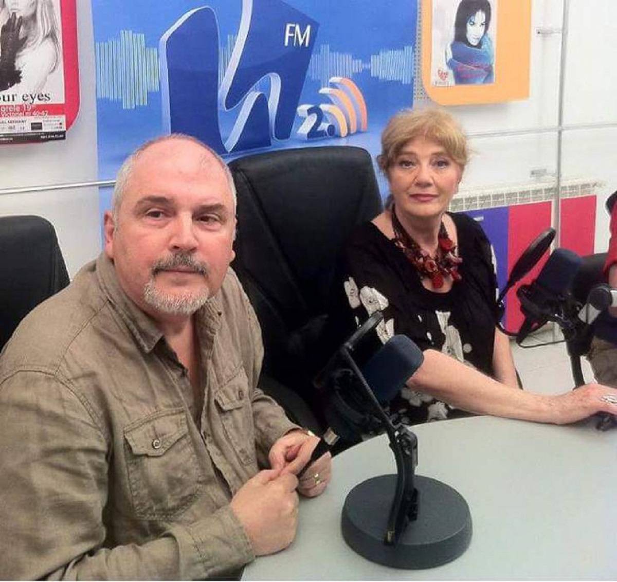 Alături de soțul ei, actorul Eugen Cristea