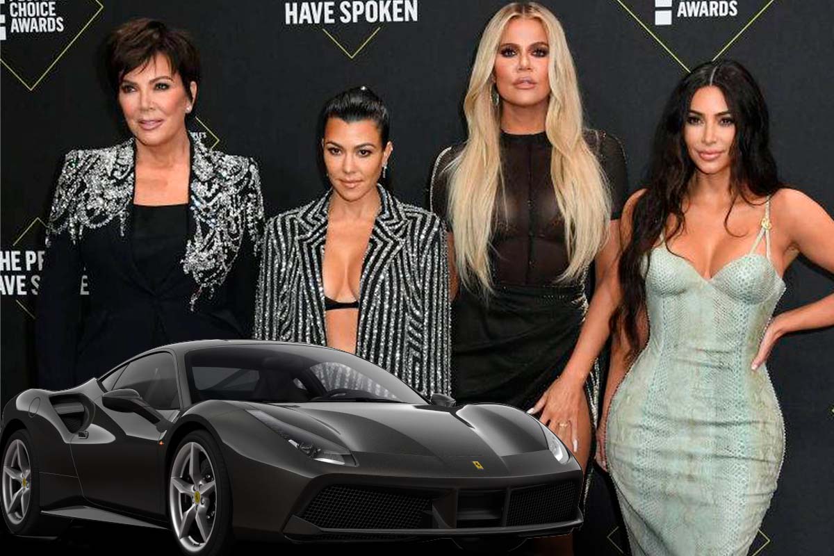 De ce a ajuns familia Kardashian pe lista neagră de la Ferrari