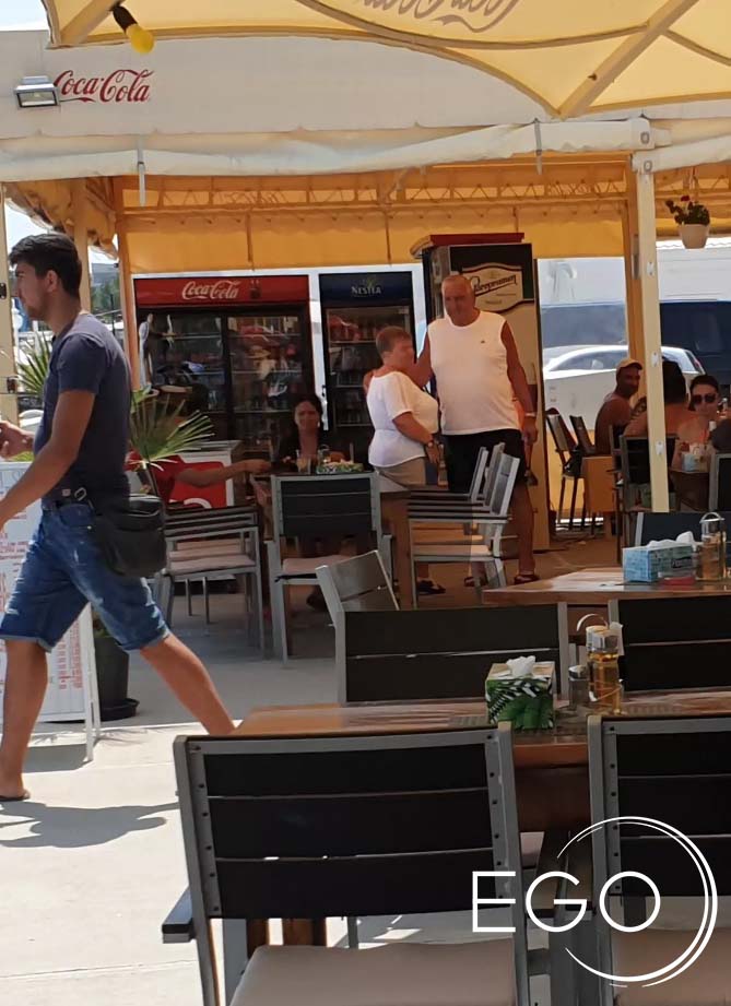 Rică Răducanu, la terasa lui din Neptun