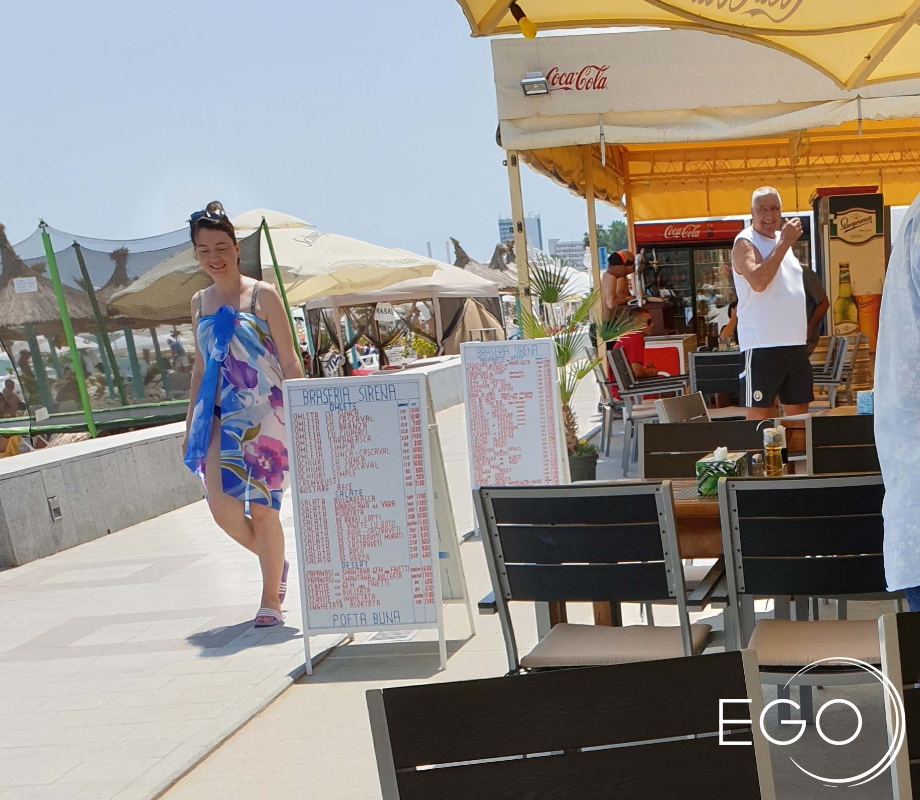 Rică Răducanu, la terasa lui din Neptun