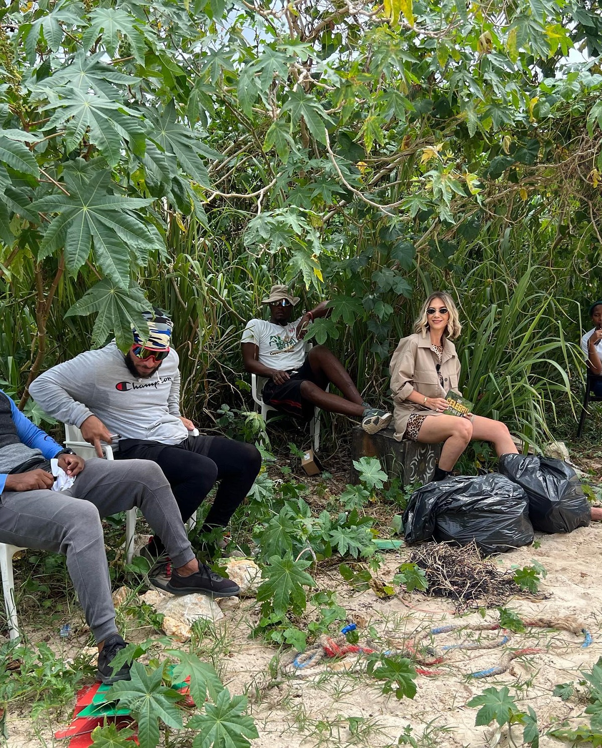 Adela Popescu, imagini din Republica Dominicană