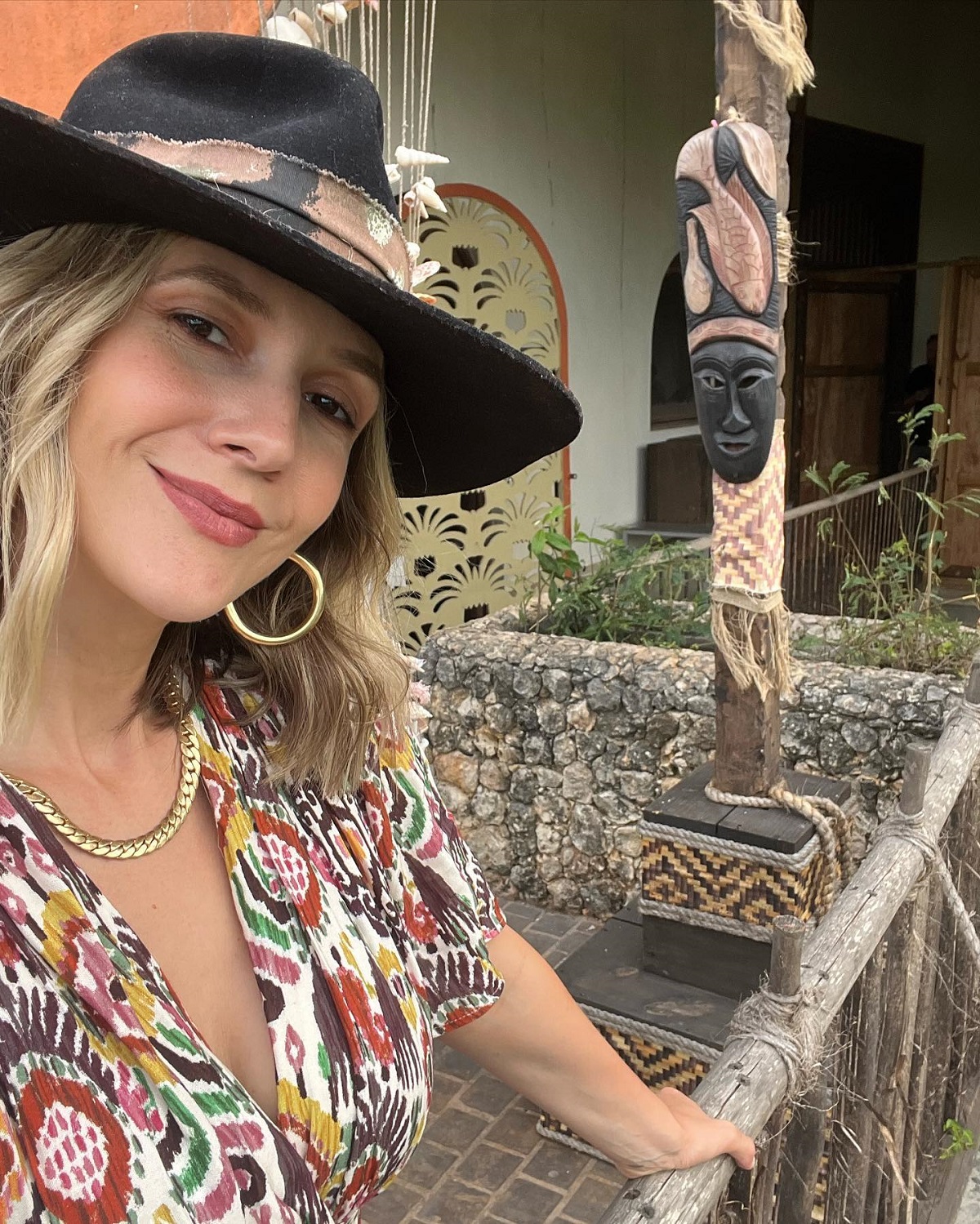 Adela Popescu, imagini din Republica Dominicană