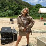 Adela Popescu, imagini din Republica Dominicană