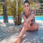 Cum arată Andra în costum de baie