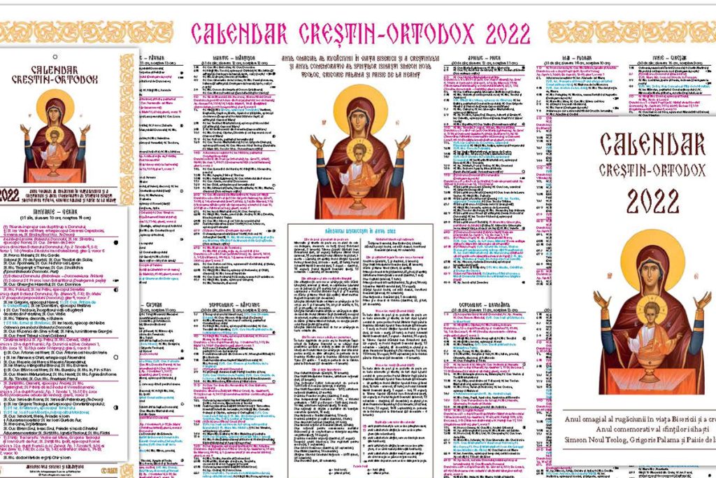 Calendar ortodox 11 august 2022