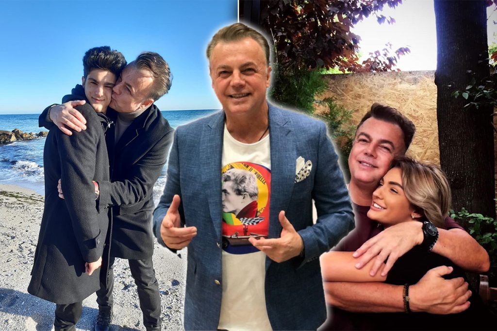 Solistul Adrian Enache e tare mândru că cei doi copii ai lui