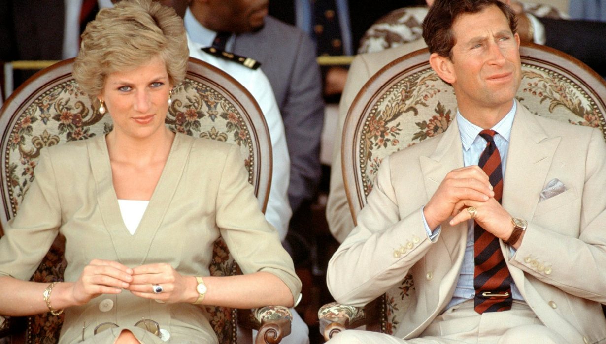 Prințesa Diana, alături de Prințul Charles