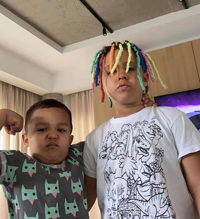 Băieții lui Alex Velea și ai Antoniei