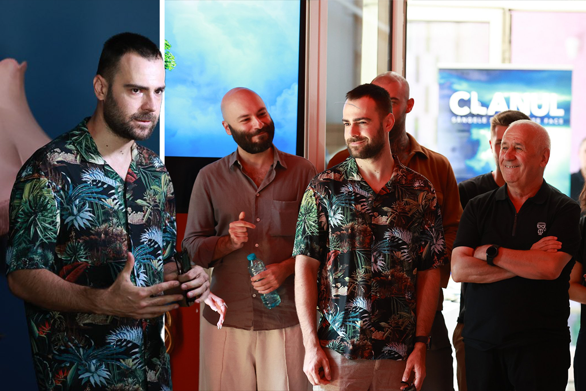 Actorul Denis Hanganu își face singur cascadoriile, în serialul ”Clanul”