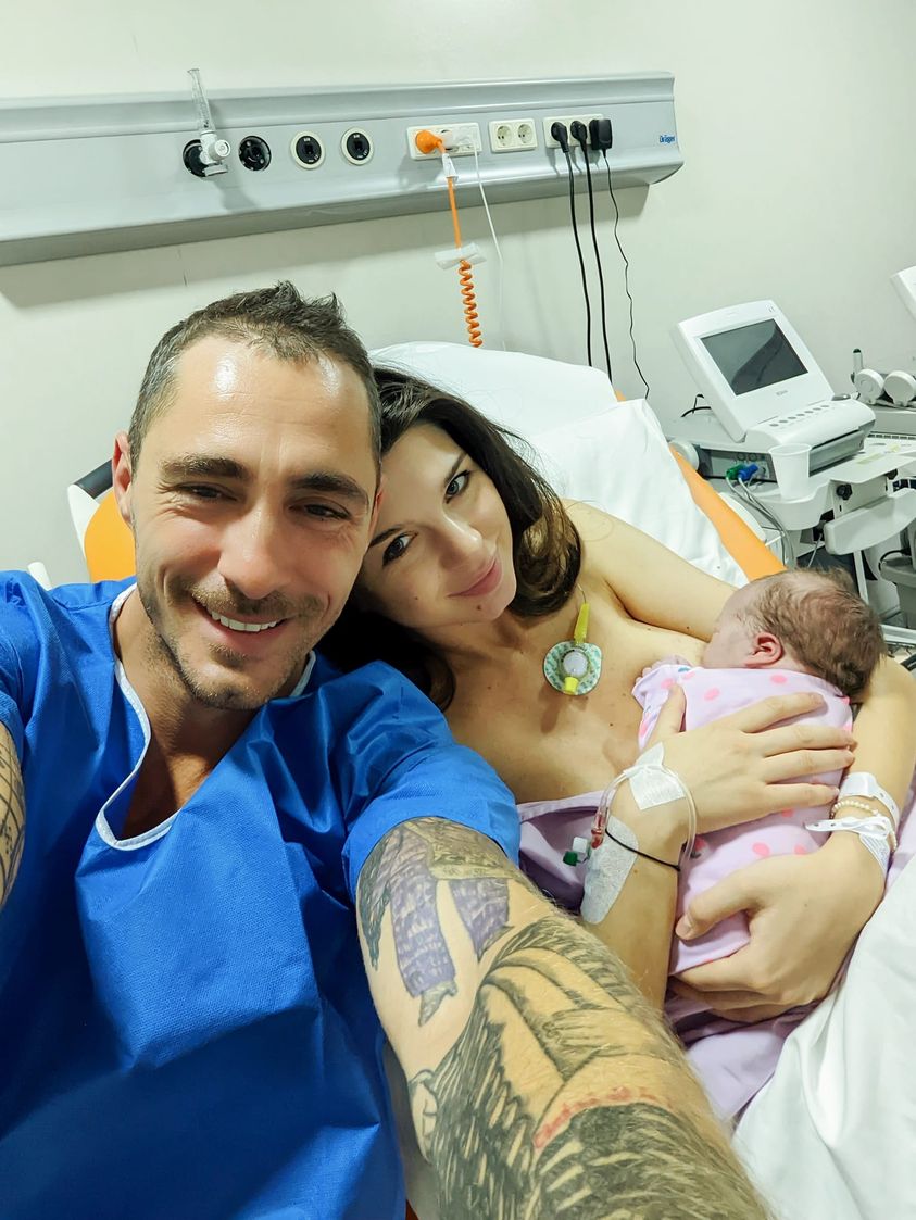 Vladimir Drăghia a devenit tată de fată pentru a doua oară