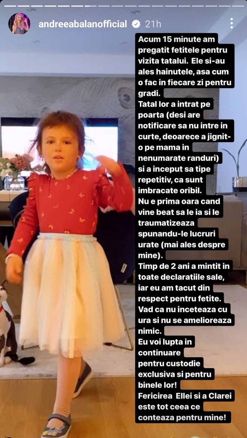 De ce s-a reaprins scandalul dintre Andreea Bălan și George Burcea