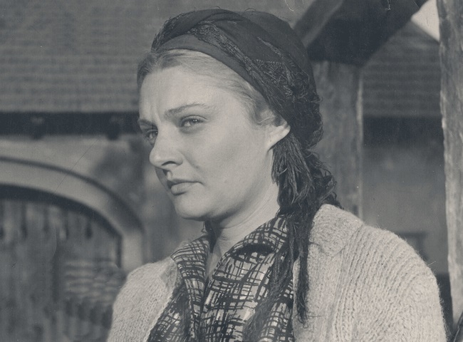 Actrița Ileana Stana Ionescu, imagine din tinerețe