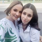 Andreea Marin și Violeta, prima zi de scoala