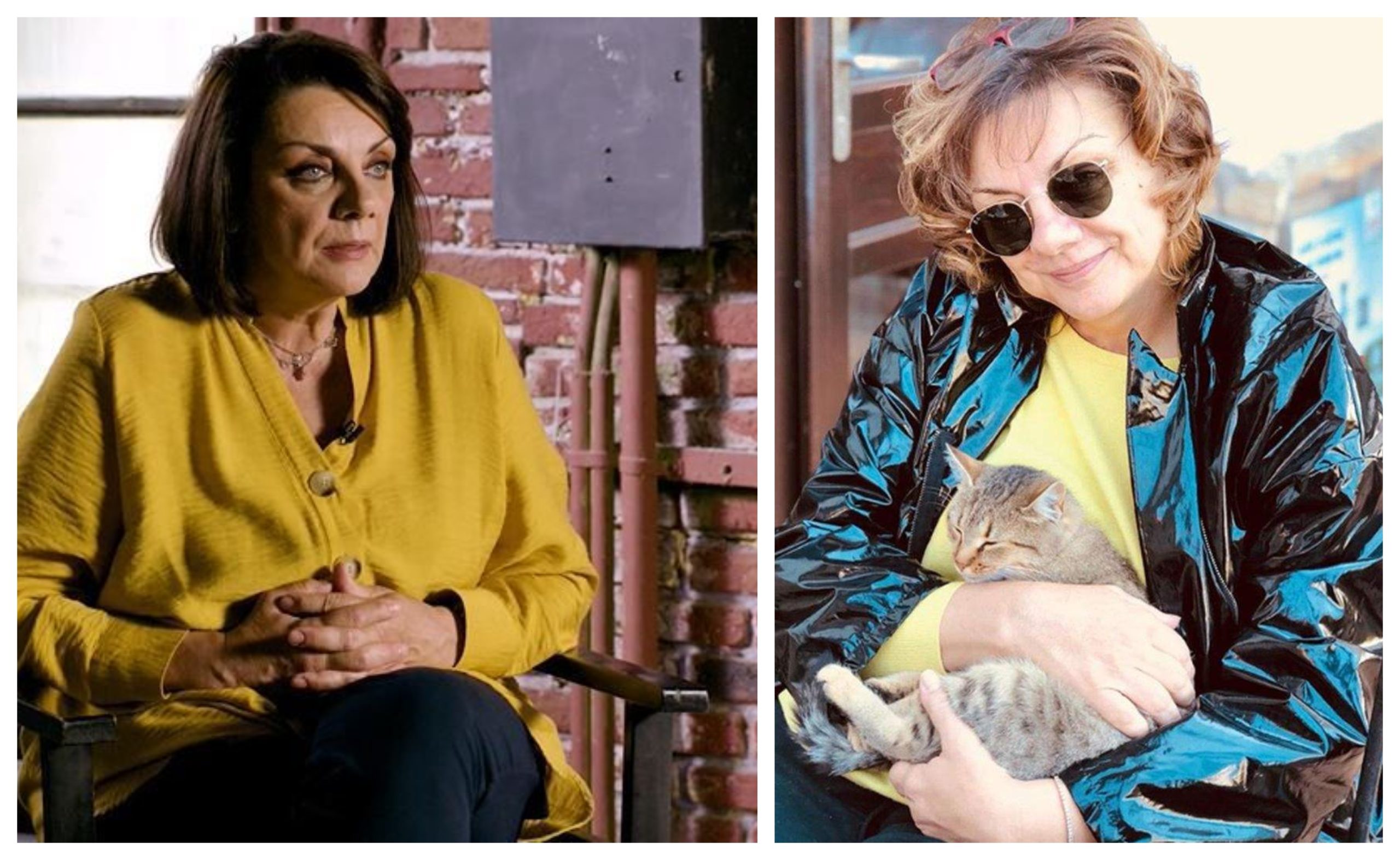 Carmen Tănase, răsfățată de pisicile de acasă, după o zi încărcată la filmările pentru serialul Clanul